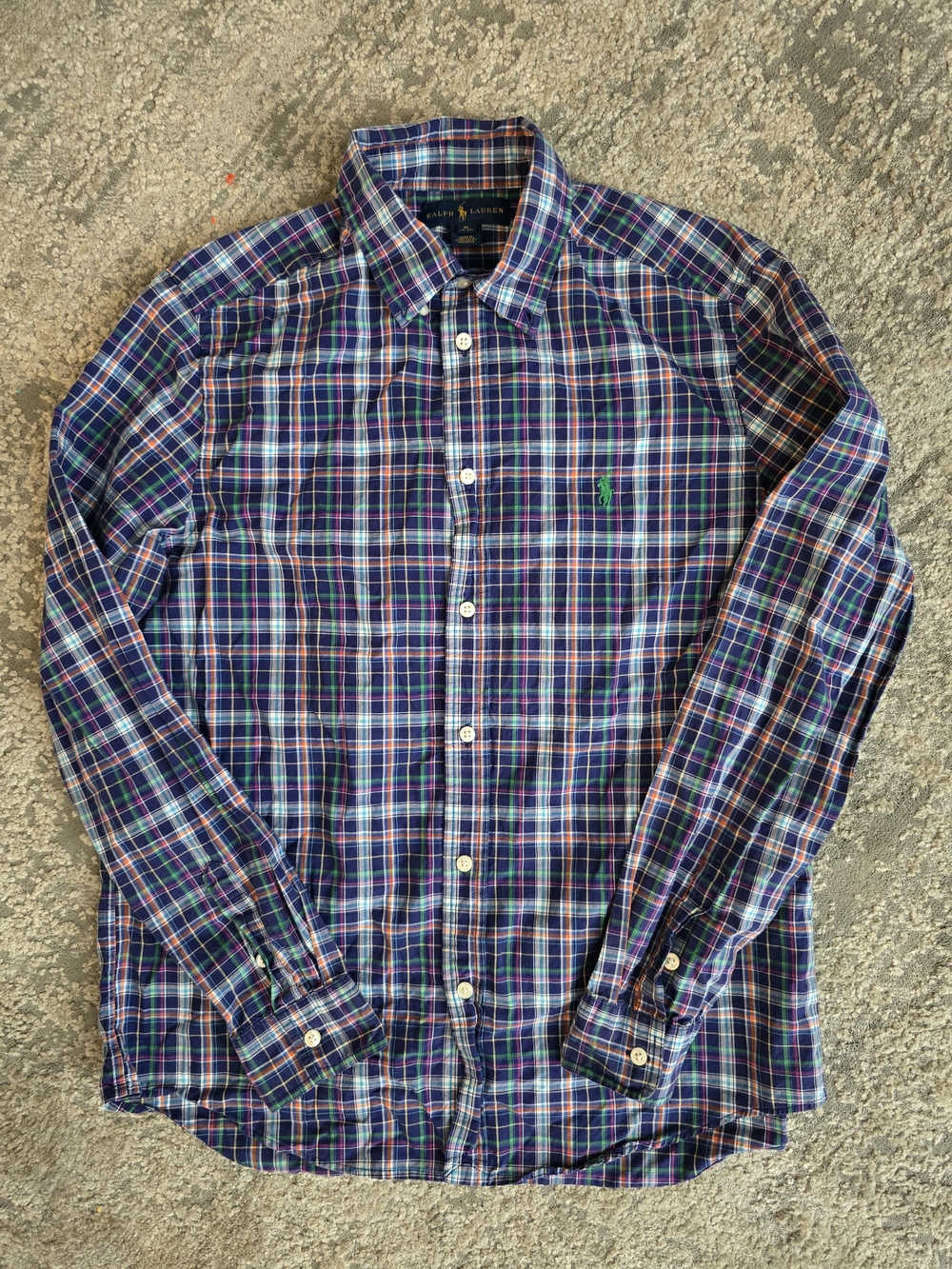 Ralph Lauren Plaid Button-Down Shirt